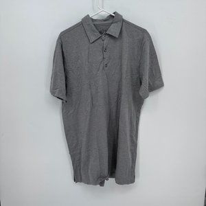 Men's Fresh Clean Tees Heather Grey Tall Polo XL Tall